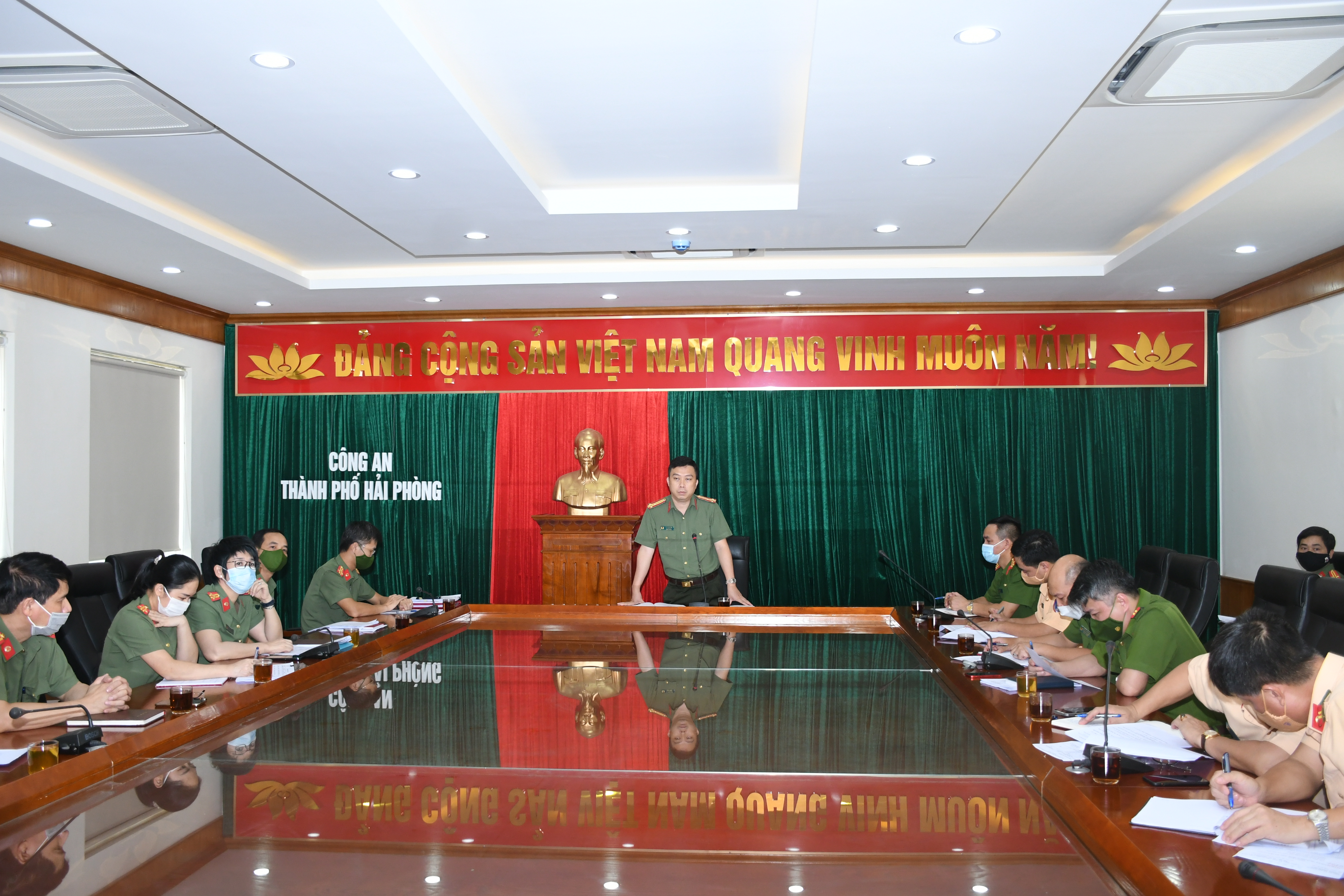 Ban chỉ đạo phòng chống Covid-19, CATP: Nâng cao hiệu quả bảo đảm an ninh trật tự tại các chốt kiểm soát dịch bệnh liên ngành thành phố